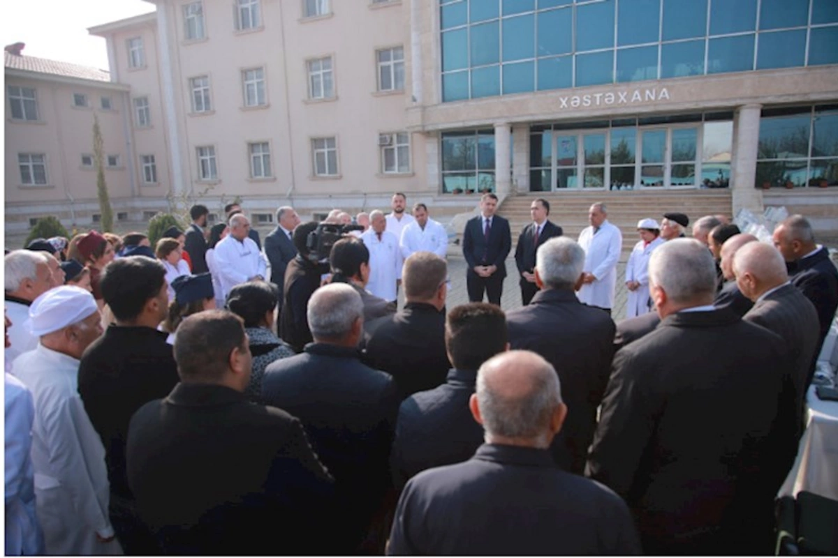 Şərur Rayon Mərkəzi Xəstəxanasına mühüm tibbi avadanlıqlar verilib — FOTOLAR