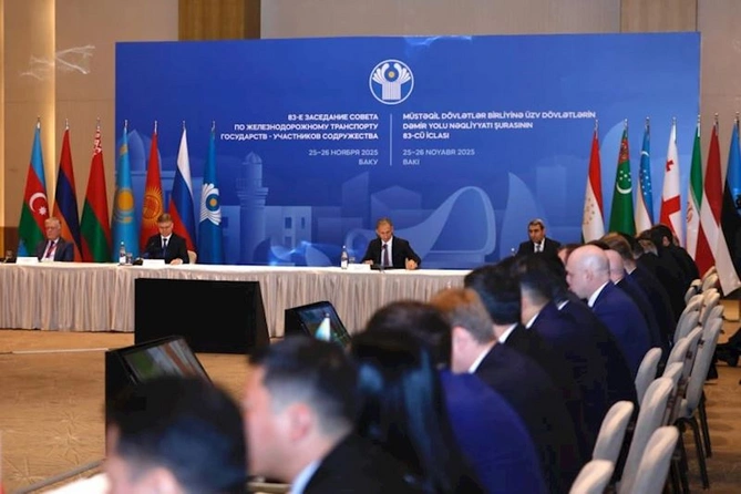 Bakıda MDB Dəmiryol Nəqliyyatı Şurasının 83-cü iclası KEÇİRİLDİ — FOTOLAR