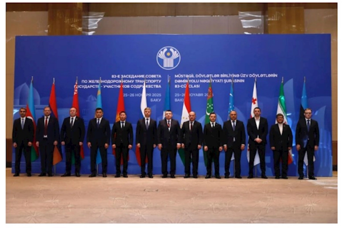 Bakıda MDB Dəmiryol Nəqliyyatı Şurasının 83-cü iclası KEÇİRİLDİ — FOTOLAR