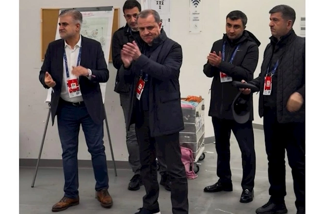 Nazir “Napoli” - “Qarabağ” oyununu stadiondan izlədi — FOTOLAR Nazir “Napoli” - “Qarabağ” oyununu stadiondan izlədi — FOTOLAR