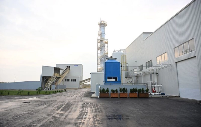 Prezident AZWOOL mineral daş yunu zavodunun açılışında iştirak etdi — FOTOLAR Prezident AZWOOL mineral daş yunu zavodunun açılışında iştirak etdi — FOTOLAR