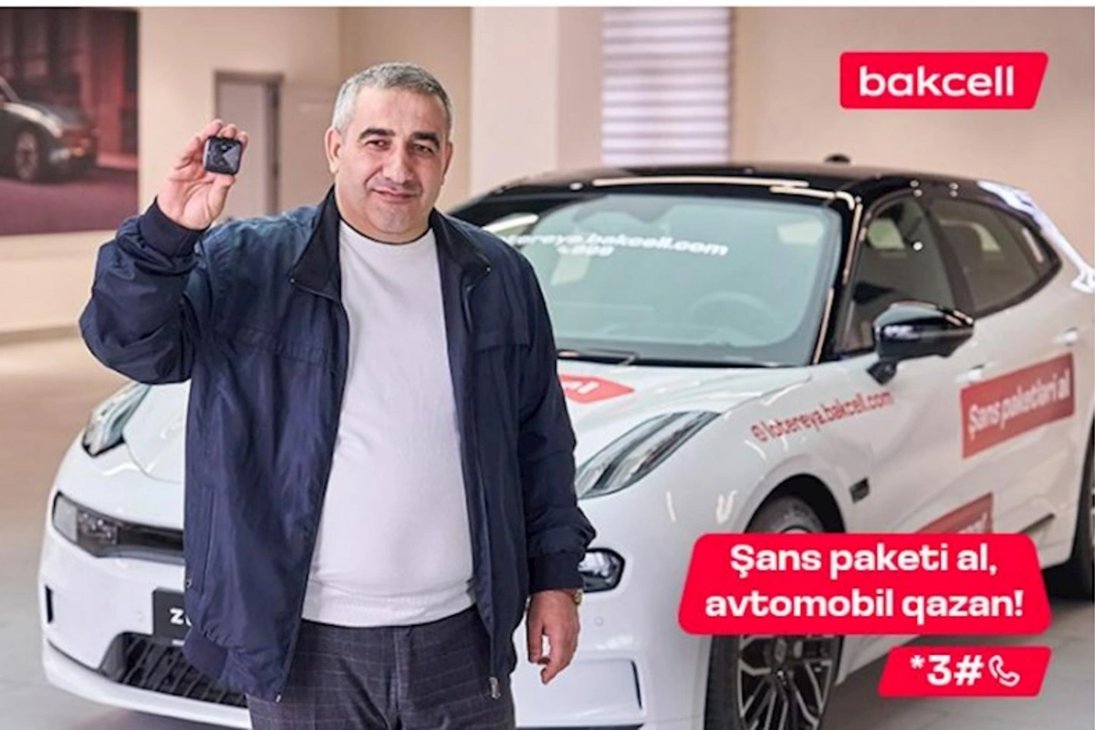 8-ci lüks avtomobil Bakcell lotereyasında uduldu!