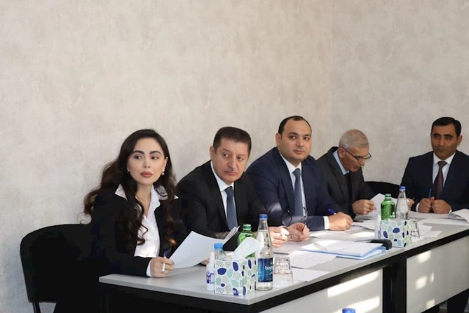 Zaur Mikayılov Yevlaxda vətəndaşlarla görüşdü — FOTOLAR