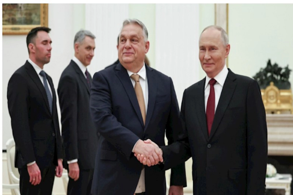 Orban: Putinlə danışıqlar böyük razılaşmalar üçün imkan yaratdı