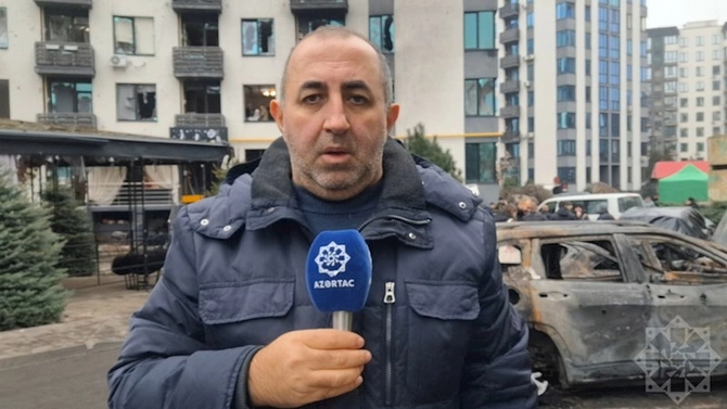 Kiyevin yaşayış binalarına hava zərbələri endirilib — AZƏRTAC-ın REPORTAJI Kiyevin yaşayış binalarına hava zərbələri endirilib — AZƏRTAC-ın REPORTAJI