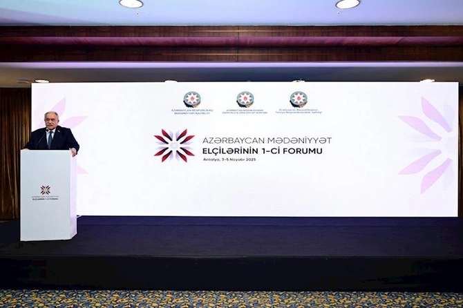 Antalyada Azərbaycan Mədəniyyət Elçilərinin I Forumunun açılışı keçirilib — FOTOLAR Antalyada Azərbaycan Mədəniyyət Elçilərinin I Forumunun açılışı keçirilib — FOTOLAR