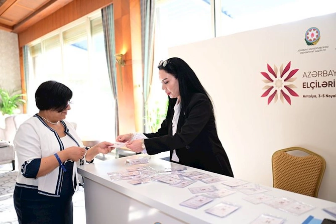 Antalyada Azərbaycan Mədəniyyət Elçilərinin I Forumunun açılışı keçirilib — FOTOLAR Antalyada Azərbaycan Mədəniyyət Elçilərinin I Forumunun açılışı keçirilib — FOTOLAR