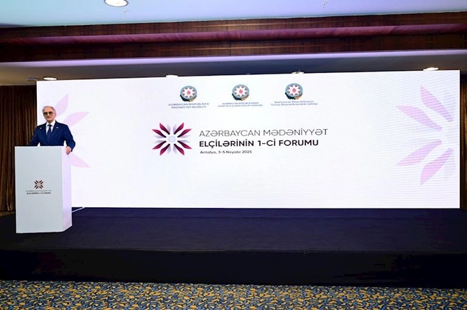 Antalyada Azərbaycan Mədəniyyət Elçilərinin I Forumunun açılışı keçirilib — FOTOLAR Antalyada Azərbaycan Mədəniyyət Elçilərinin I Forumunun açılışı keçirilib — FOTOLAR