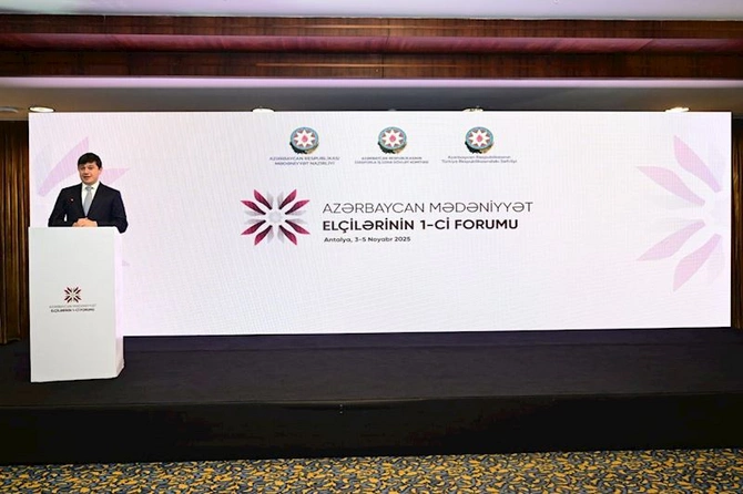 Antalyada Azərbaycan Mədəniyyət Elçilərinin I Forumunun açılışı keçirilib — FOTOLAR Antalyada Azərbaycan Mədəniyyət Elçilərinin I Forumunun açılışı keçirilib — FOTOLAR