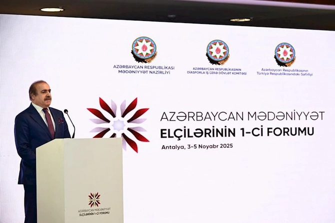 Antalyada Azərbaycan Mədəniyyət Elçilərinin I Forumunun açılışı keçirilib — FOTOLAR Antalyada Azərbaycan Mədəniyyət Elçilərinin I Forumunun açılışı keçirilib — FOTOLAR