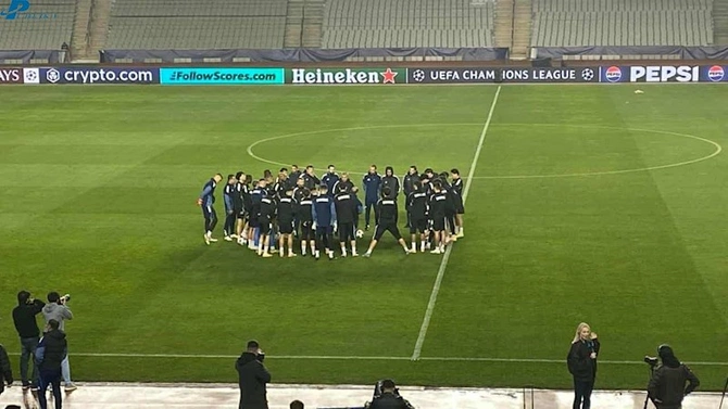 Qarabağ”ın “Çelsi” ilə oyunundan öncəki son məşqindən FOTOLAR