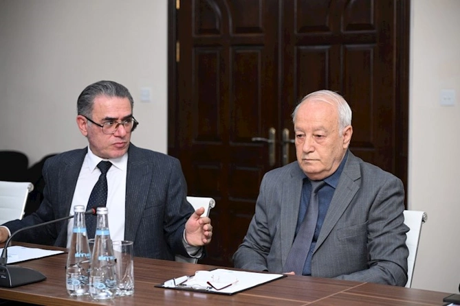 MEDİA-da türkiyəli jurnalistlərlə görüş keçirildi — FOTOLAR MEDİA-da türkiyəli jurnalistlərlə görüş keçirildi — FOTOLAR