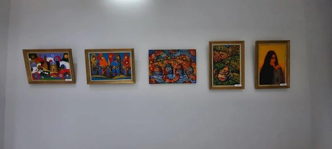 Biləsuvarda “Zəfərin ruhu” adlı sərgi açılıb — FOTOLAR