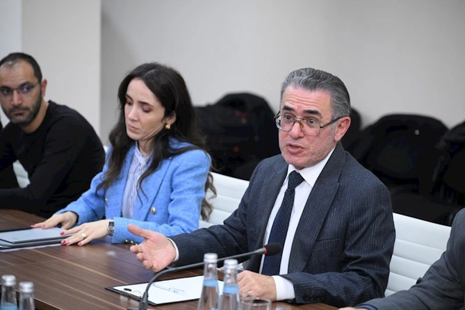 MEDİA-da türkiyəli jurnalistlərlə görüş keçirildi — FOTOLAR MEDİA-da türkiyəli jurnalistlərlə görüş keçirildi — FOTOLAR