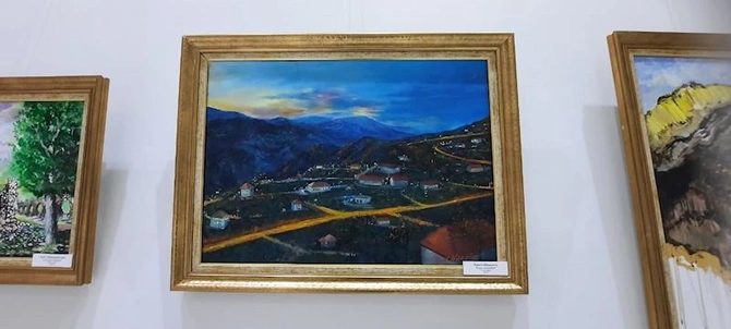 Biləsuvarda “Zəfərin ruhu” adlı sərgi açılıb — FOTOLAR