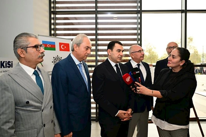 Antalya Kitabxanasında Azərbaycan bölməsinin açılışı oldu — FOTOLAR