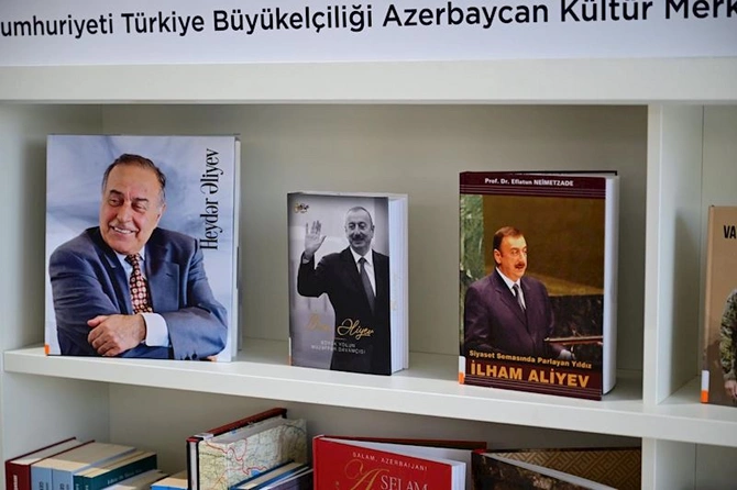 Antalya Kitabxanasında Azərbaycan bölməsinin açılışı oldu — FOTOLAR