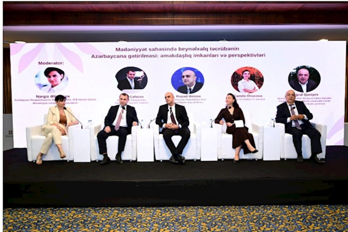 Azərbaycan Mədəniyyət Elçilərinin Forumu panel müzakirələri ilə davam edib — FOTOLAR