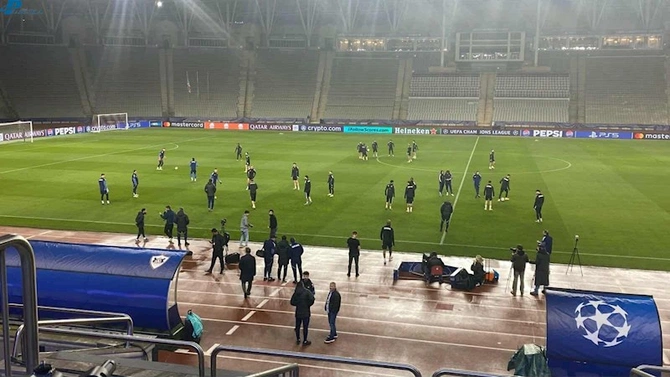 Qarabağ”ın “Çelsi” ilə oyunundan öncəki son məşqindən FOTOLAR
