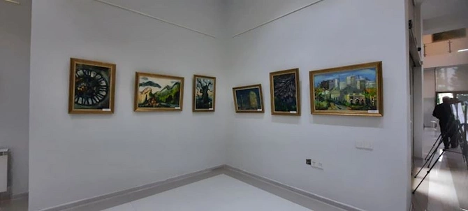 Biləsuvarda “Zəfərin ruhu” adlı sərgi açılıb — FOTOLAR