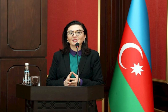 Naxçıvanda fəaliyyət göstərən bir sıra dövlət orqanlarının mətbuat xidmətlərinin nümayəndələri üçün təlim keçirilib — FOTOLAR