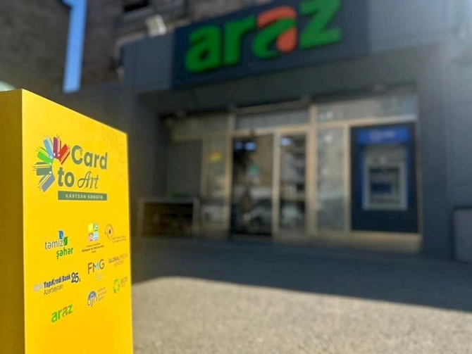 Card to Art layihəsi Arazın Xankəndi filialında — FOTOLAR