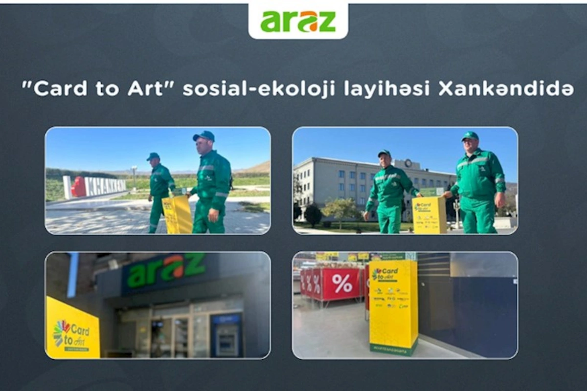 Card to Art layihəsi Arazın Xankəndi filialında — FOTOLAR