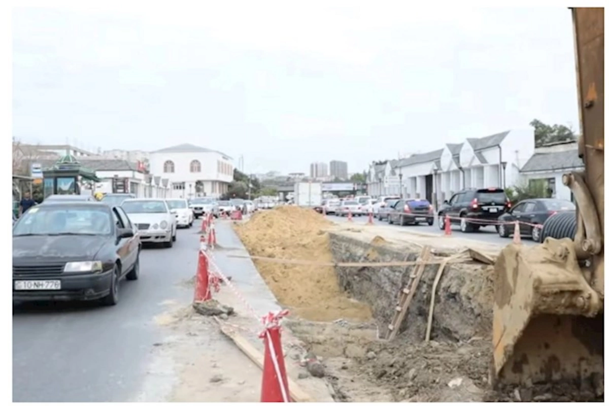 Binəqədi şossesində xaos — Bitmək bilməyən təmir və tıxac hansı qurumun işidir?