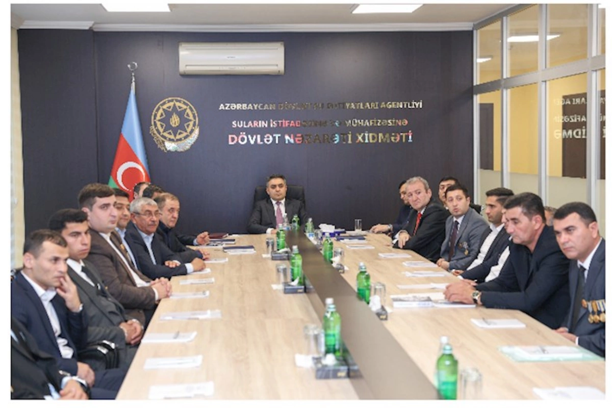 Dövlət Xidmətində Zəfər Gününün 5 illiyi münasibətilə görüş keçirildi — FOTOLAR