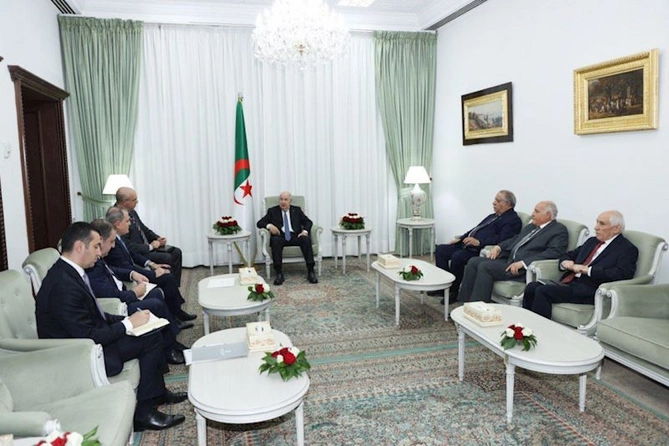 Əlcəzair Prezidenti Ceyhun Bayramovu qəbul etdi — FOTOLAR