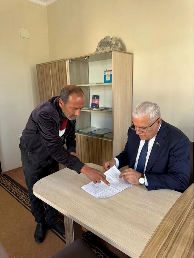 Vüqar Rəhimzadə Culfada seçiciləri ilə növbəti görüşünü keçirdi — FOTOLAR