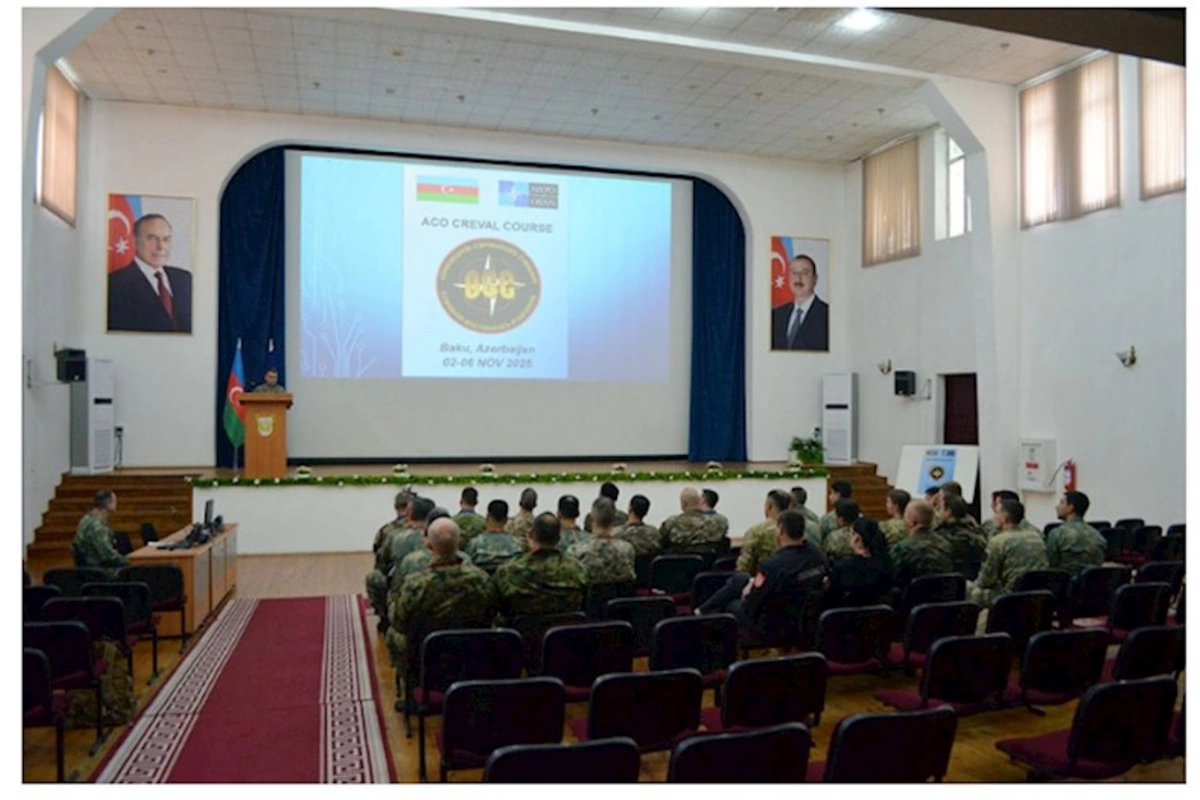 Bakıda NATO kursu keçirilir — FOTOLAR