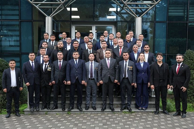 Dövlət Xidmətində Zəfər Gününün 5 illiyi münasibətilə görüş keçirildi — FOTOLAR