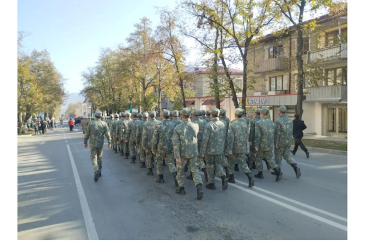 Şuşada hərbi yürüş keçirilir