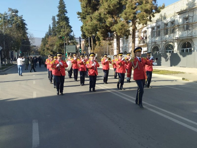 Xankəndidə hərbçilərin yürüşü keçirilir — FOTOLAR Xankəndidə hərbçilərin yürüşü keçirilir — FOTOLAR