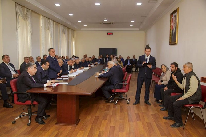 Rüstəm Xəlilov növbəti vətəndaş qəbulu keçirdi — FOTOLAR