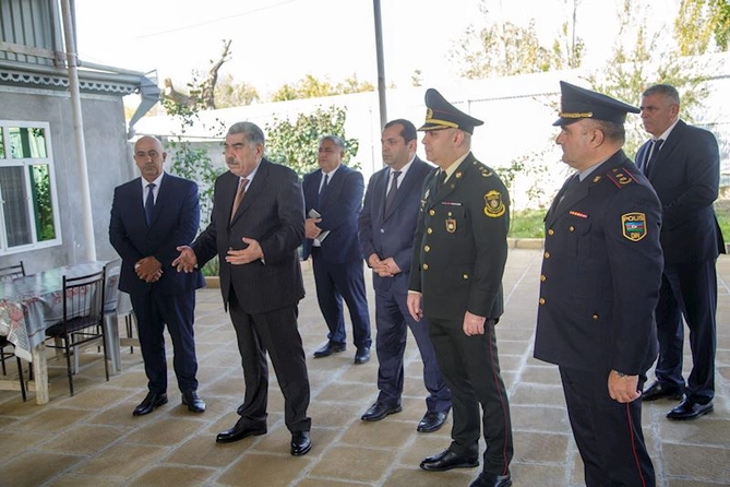 İcra başçısı şəhidlərin ailələrini ziyarət edir — FOTOLAR