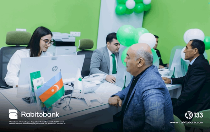 Rabitəbank yeni konseptli Naxçıvan filialinin açılışını etdi — FOTOLAR