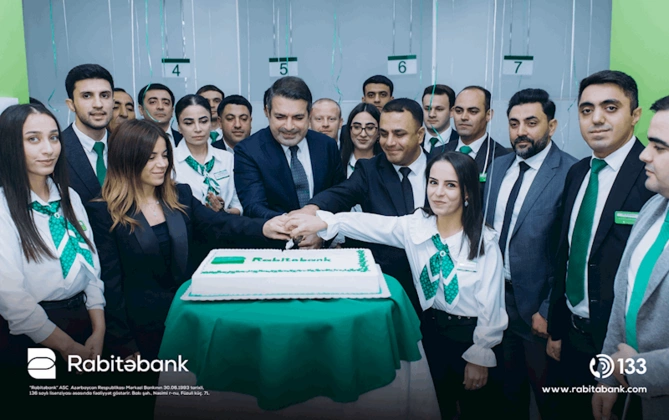 Rabitəbank yeni konseptli Naxçıvan filialinin açılışını etdi — FOTOLAR