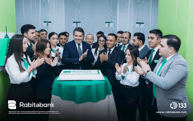 Rabitəbank yeni konseptli Naxçıvan filialinin açılışını etdi — FOTOLAR