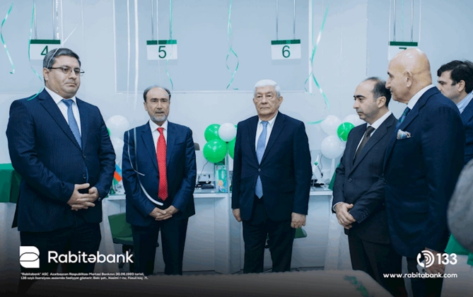 Rabitəbank yeni konseptli Naxçıvan filialinin açılışını etdi — FOTOLAR