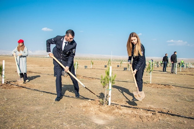 ETSN tərəfindən Zəfər Gününə həsr olunmuş tədbirlər keçirilib — FOTOLAR