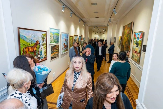 Milli İncəsənət Muzeyində “Zəfərin rəngləri” adlı sərginin açılışı keçirilib — FOTOLAR Milli İncəsənət Muzeyində “Zəfərin rəngləri” adlı sərginin açılışı keçirilib — FOTOLAR