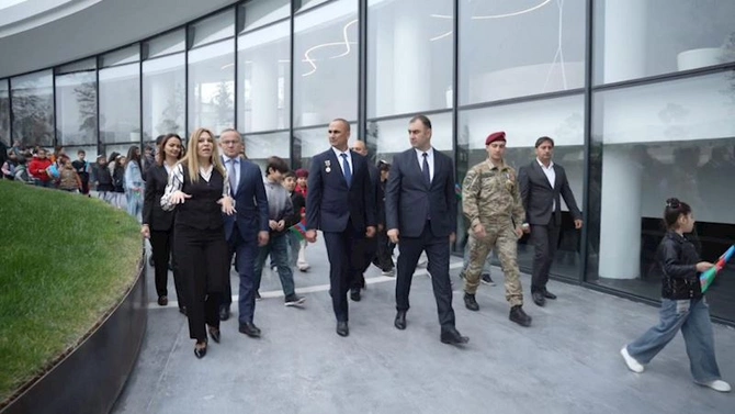 Gəncədə “Zəfər övladlarının mədəniyyətdə bir günü” adlı tədbir keçirilib — FOTOLAR