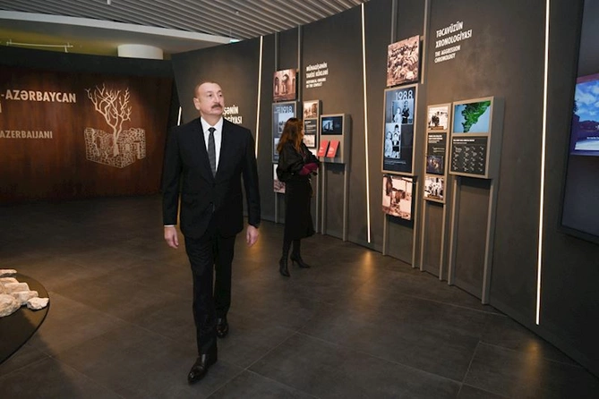 Bakıda Zəfər muzeyinin açılışı olub — FOTOLAR