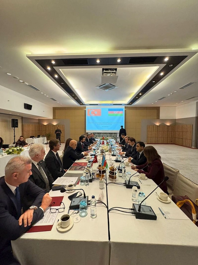 Azərbaycan–Türkiyə Mədəniyyət üzrə Birgə Komissiyasının 5-ci iclası keçirilib — FOTOLAR
