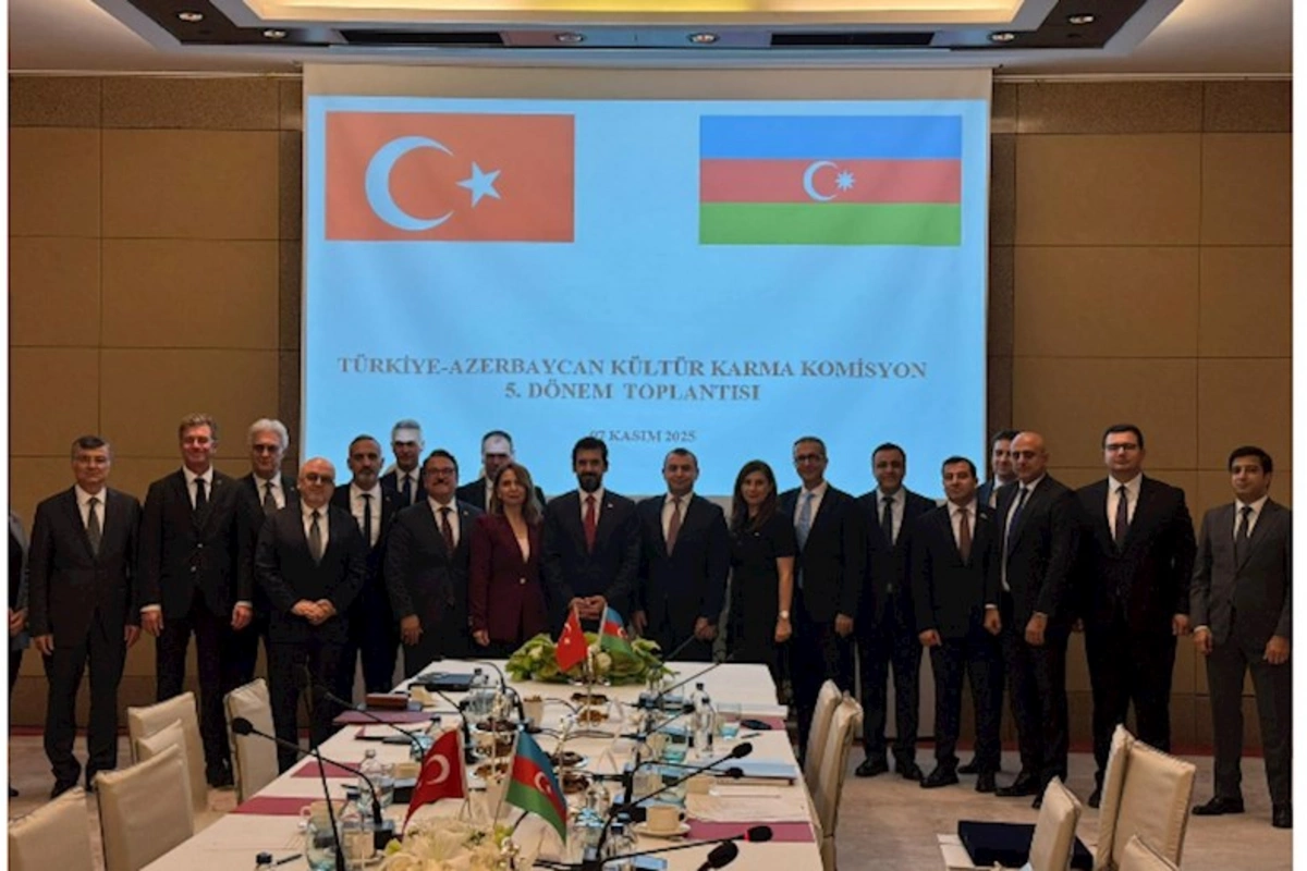 Azərbaycan–Türkiyə Mədəniyyət üzrə Birgə Komissiyasının 5-ci iclası keçirilib — FOTOLAR
