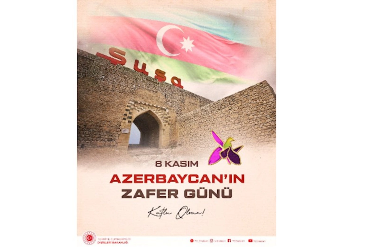 Türkiyə XİN Azərbaycanı Zəfər Günü münasibətilə təbrik edib