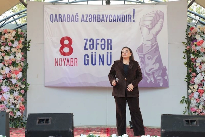 Hacıqabulda “8 Noyabr - Zəfər Günü” münasibətilə konsert keçirildi — FOTOLAR Hacıqabulda “8 Noyabr - Zəfər Günü” münasibətilə konsert keçirildi — FOTOLAR