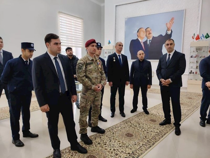 Gəncədə “Zəfər övladlarının mədəniyyətdə bir günü” adlı tədbir keçirilib — FOTOLAR
